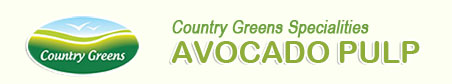 Country Greens Avocado Pulp/ puree